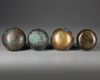 FOUR BRONZE BOWLS, 3RD-4TH CENTURY BC