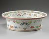 A Chinese famille rose 'butterfly' basin