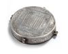 A SILVER TALISMANIC BAJUBAND 'ZODIACS' BOX, PERSIA, 18TH CENTURY