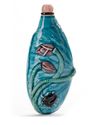 A CHINESE TURQUOISE GLAZED SNUFF BOTTLE, 1800-1850