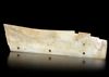 AN IVORY WHITE JADE BLADE, “GE", CHINA, LONGSHAN CULTURE