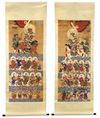 TWO CHINESE SCROLLS, 19TH-20TH CENTURY