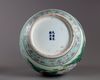 A large Chinese HU form hundered cranes vase
