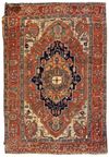 A HERIZ CARPET, PERSIA, LATE 19TH CENTURY