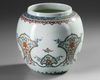 A CHINESE DOUCAI LOTUS JAR, LATE 19TH CENTURY