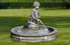 A CARVED LIMESTONE FOUNTAIN, SECOND HALF 20TH CENTURY