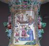 A large Chinese famille rose vase