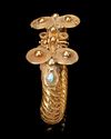 A SELJUK GOLD BRACELET,  PERSIA, 11TH- 12TH CENTURY