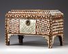 AN OTTOMAN MOTHER-OF-PEARL TORTOISE SHELL QURAN CASE