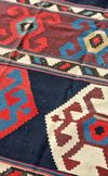 ANTIQUE CAUCASIAN KILIM, 19TH CENTURY