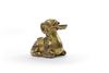 A Chinese gilt bronze 'ram' water dropper