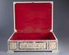 A MOTHER-OF-PEARL INLAID WOODEN BOX, JERUSALEM WORK, EARLY 20TH CENTURY