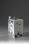 A Japanese Rectangular Sake Bottle