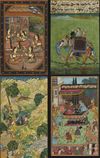 FOUR INDIAN MINIATURES 