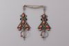 A pair of silver Grand Kabylia fibulae - Tizerzai -