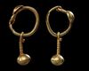 A PAIR OF ROMAN GOLD EARRINGS, CIRCA 1ST CENTURY A.D.