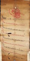 An Ottoman firman