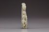 A pale celadon jade belt hook