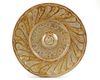 A LARGE HISPANO-MORESQUE POTTERY DISH, 16TH CENTURY