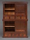 A JAPANESE WIDE MIZUYA KITCHEN CABINET, MEIJI PERIOD (1868-1912)