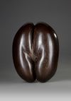 A POLISHED COCO DE MER (LODOICEA MALDIVICA)