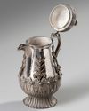 AN OTTOMAN SILVER FILIGREE COFFEE POT, 19TH CENTURY