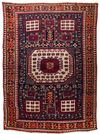 A CAUCASIAN KARACHOV KAZAK RUG, 19TH CENTURY