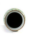 A Chinese famille verte 'dragons' sleeve vase