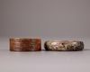 Two Chinese jade bangles