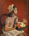 JACQUES MAES - 'PORTRAIT OF A GIRL'