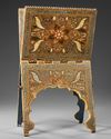 A LAQUER PAINTED QURAN STAND, KASHMIR, 19TH CENTURY