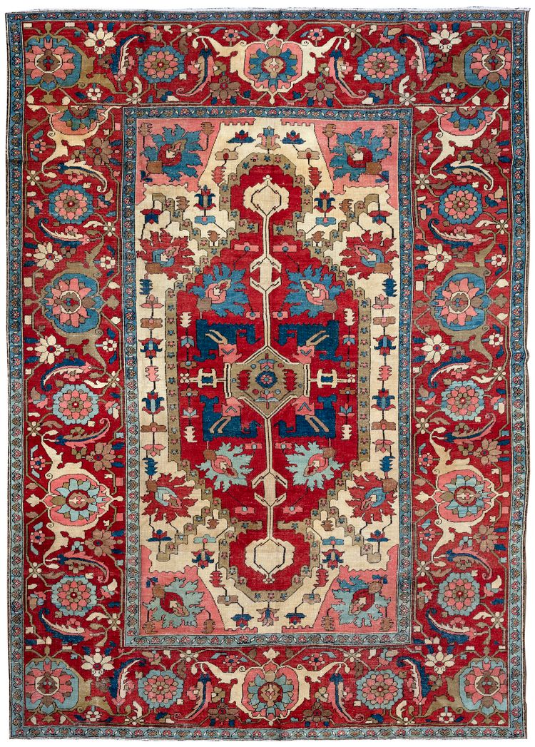 A HERIZ SERAPI RUG, AZERBAIJAN, 19TH CENTURY