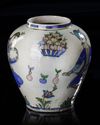 A QAJAR POTTERY JAR, PERSIA 19TH CENTURY