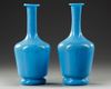 A PAIR OF OPALINE CARAFES, FRANCE, LATE 19TH CENTURY