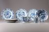A group of ten Chinese blue and objects