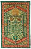 AN OTTOMAN METAL THREAD EMBROIDERED CURTAIN WITH THE TUGHRA OF MAHMUD II, DATED 1242 AH/1826 AD