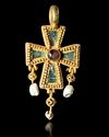 A BYZANTINE GOLD CROSS, 5TH TO 6TH CENTURY A.D.