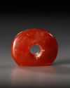 A SASSANIAN RED AGATE STAMP SEAL, CIRCA 300-600 A.D.