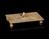 A SAFAVID HORIZONTAL DIAL AND QIBLA INDICATOR, ATTRIBUTED TO “ABD-AL-AIMMAH", PERSIA,