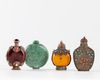 Five Chinese snuff bottles