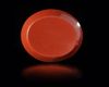 A RED JASPER INTAGLIO WITH A GRYLLOS WITH FOUR HEADS, ROMAN 1ST CENTURY AD