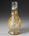A GILT BOHEMIAN GLASS HOOKAH BASE FOR THE TURKISH MARKET, LATE 19TH-EARLY 20TH CENTURY