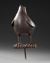 A PERSIAN STEEL BIRD, ZAND DYNASTY 18TH CENTURY