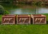 A SET OF THREE ITALIAN TERRACOTTA RECTANGULAR PLANTERS, SECOND HALF 20TH CENTURY