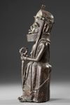 BRONZE FIGURE , NIGERIA ( EDO )