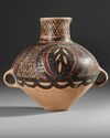 A CHINESE PAINTED POTTERY JAR, NEOLITHIC PERIOD, BANSHAN CULTURE, GANSU PROVINCE, 3RD MILLENNIUM BC OR LATER