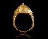 A ISLAMIC GOLD RING, PROBABLY AL ANDALUSIA , 10TH-12TH CENTURY