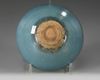 A Chinese turquoise-glazed purple-splash bowl
