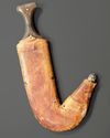 A SILVER YEMENI DAGGER,  EARLY 20TH CENTURY