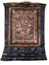 A WHEEL OF LIFE THANGKA, TIBET, 20TH CENTURY
